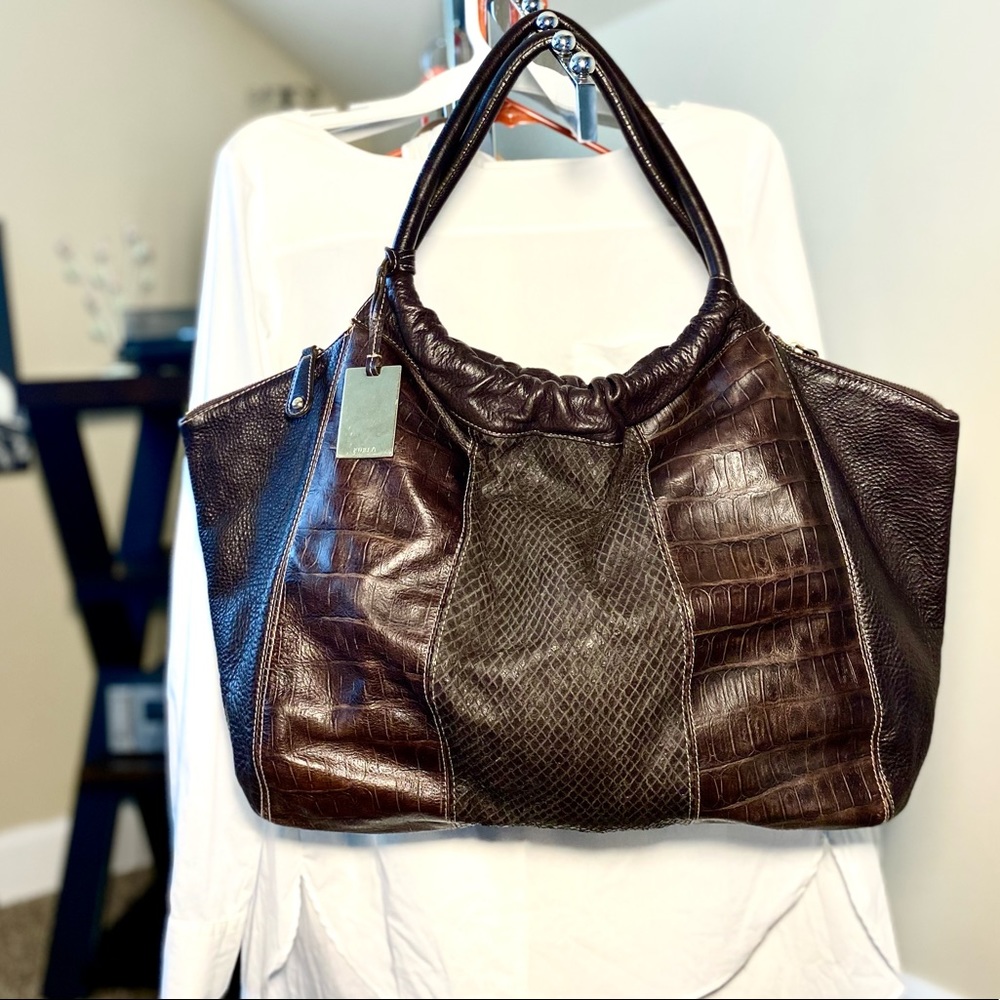 Tote Furla Leather Bag Tote brown
